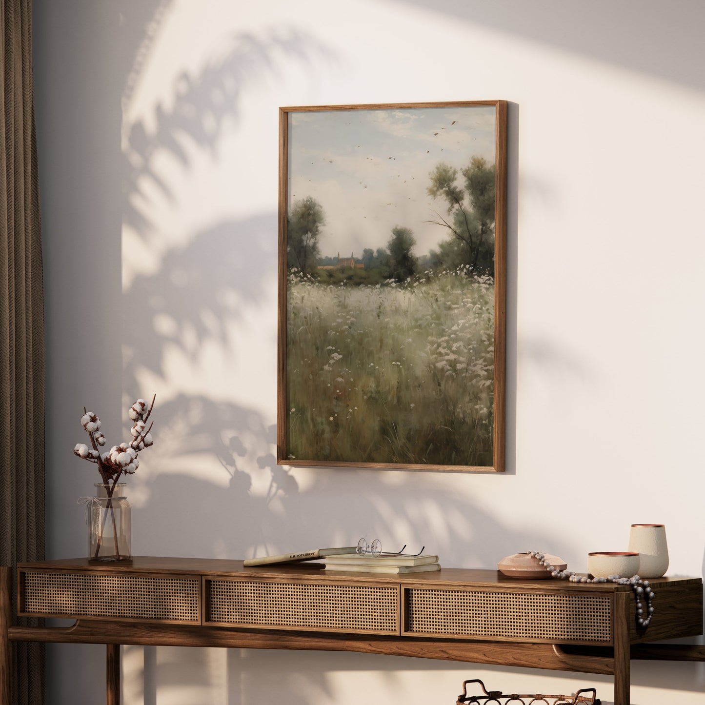 Premium Poster of Scenic Countryside Landscape Wall Art for Home Decor Posters