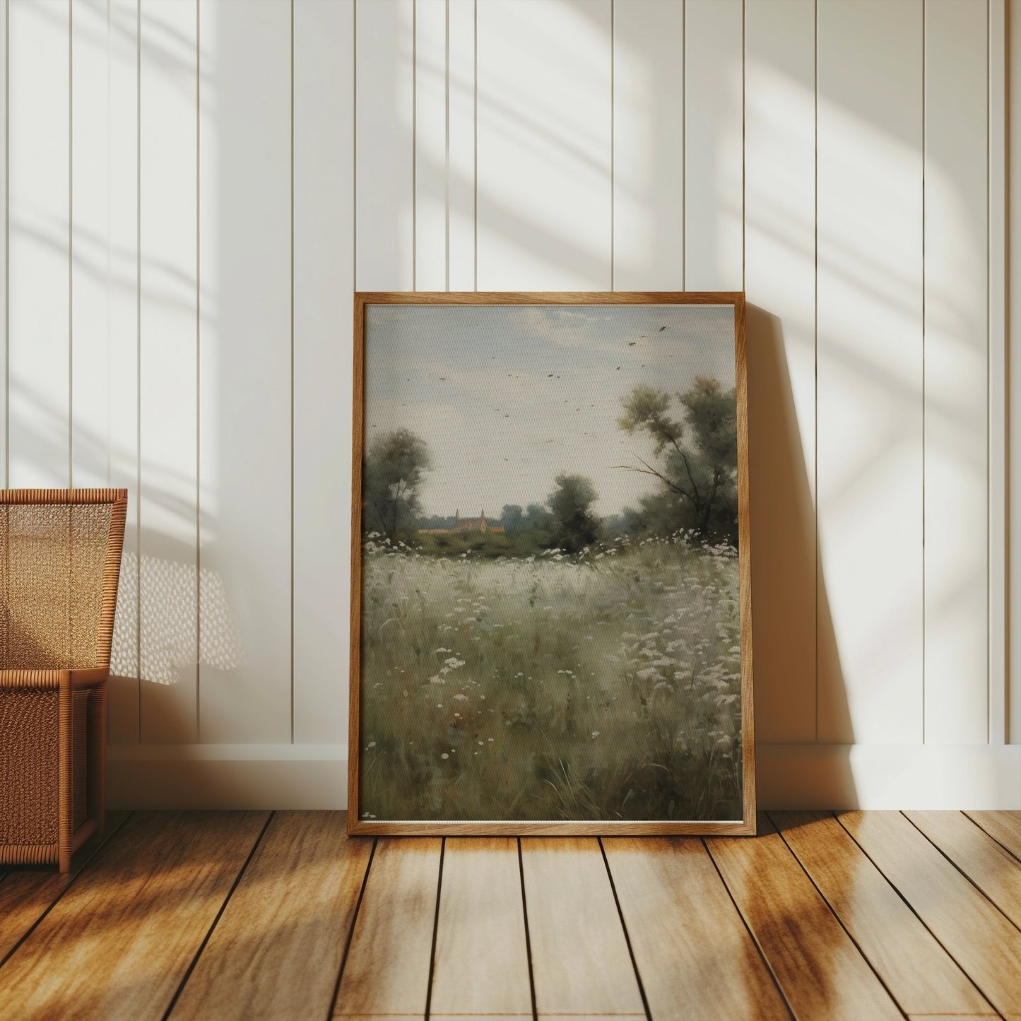 Premium Poster of Scenic Countryside Landscape Wall Art for Home Decor Posters