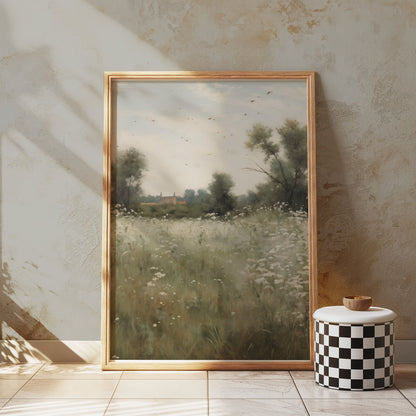 Premium Poster of Scenic Countryside Landscape Wall Art for Home Decor Posters