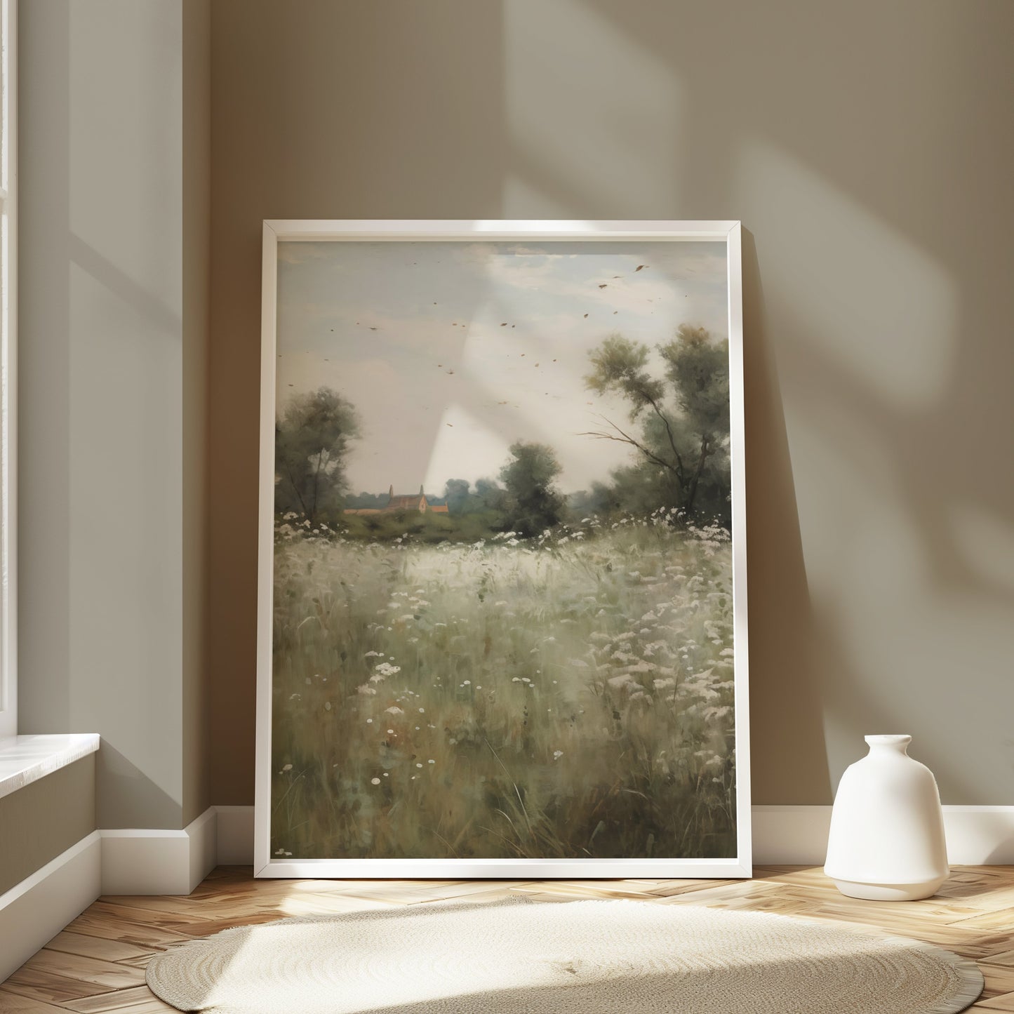 Premium Poster of Scenic Countryside Landscape Wall Art for Home Decor Posters