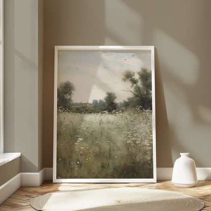 Premium Poster of Scenic Countryside Landscape Wall Art for Home Decor Posters