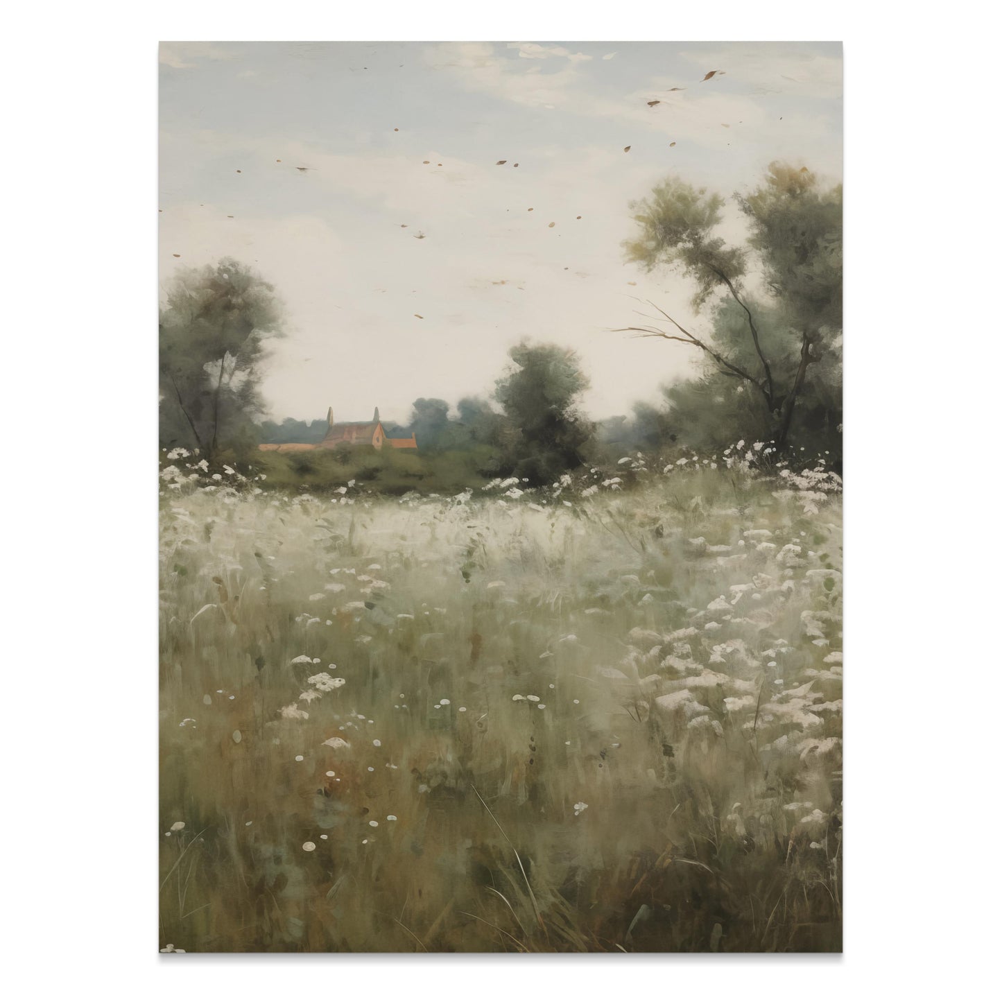 Premium Poster of Scenic Countryside Landscape Wall Art for Home Decor Posters