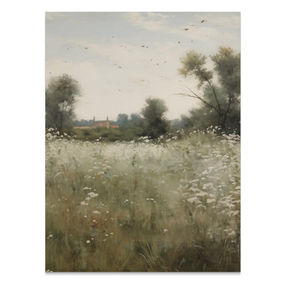 Premium Poster of Scenic Countryside Landscape Wall Art for Home Decor Posters