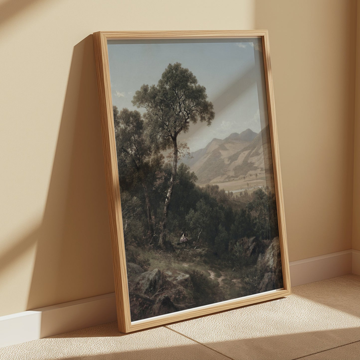 Premium Poster of Scenic Mountain Landscape Nature Art for Walls Posters