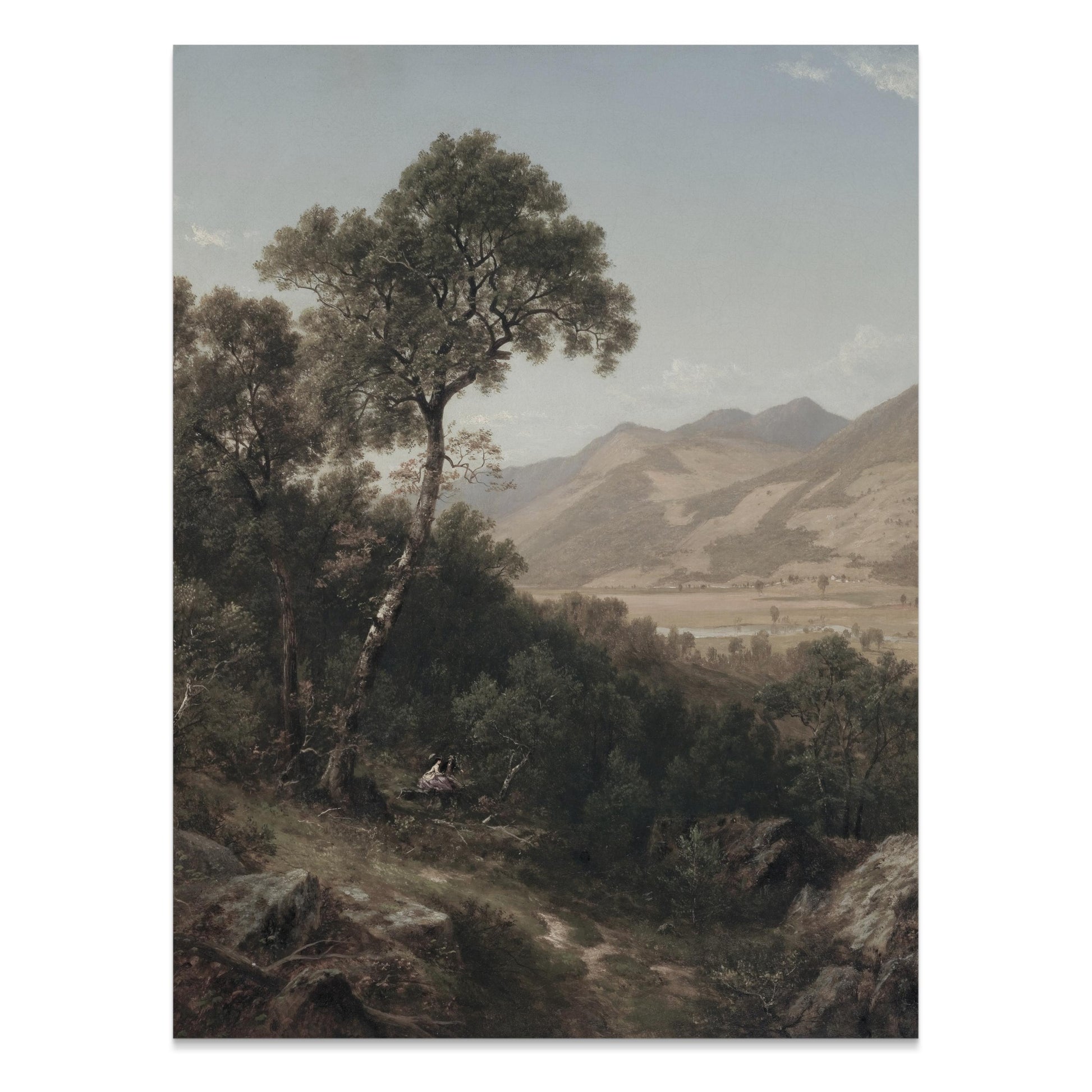 Premium Poster of Scenic Mountain Landscape Nature Art for Walls Posters