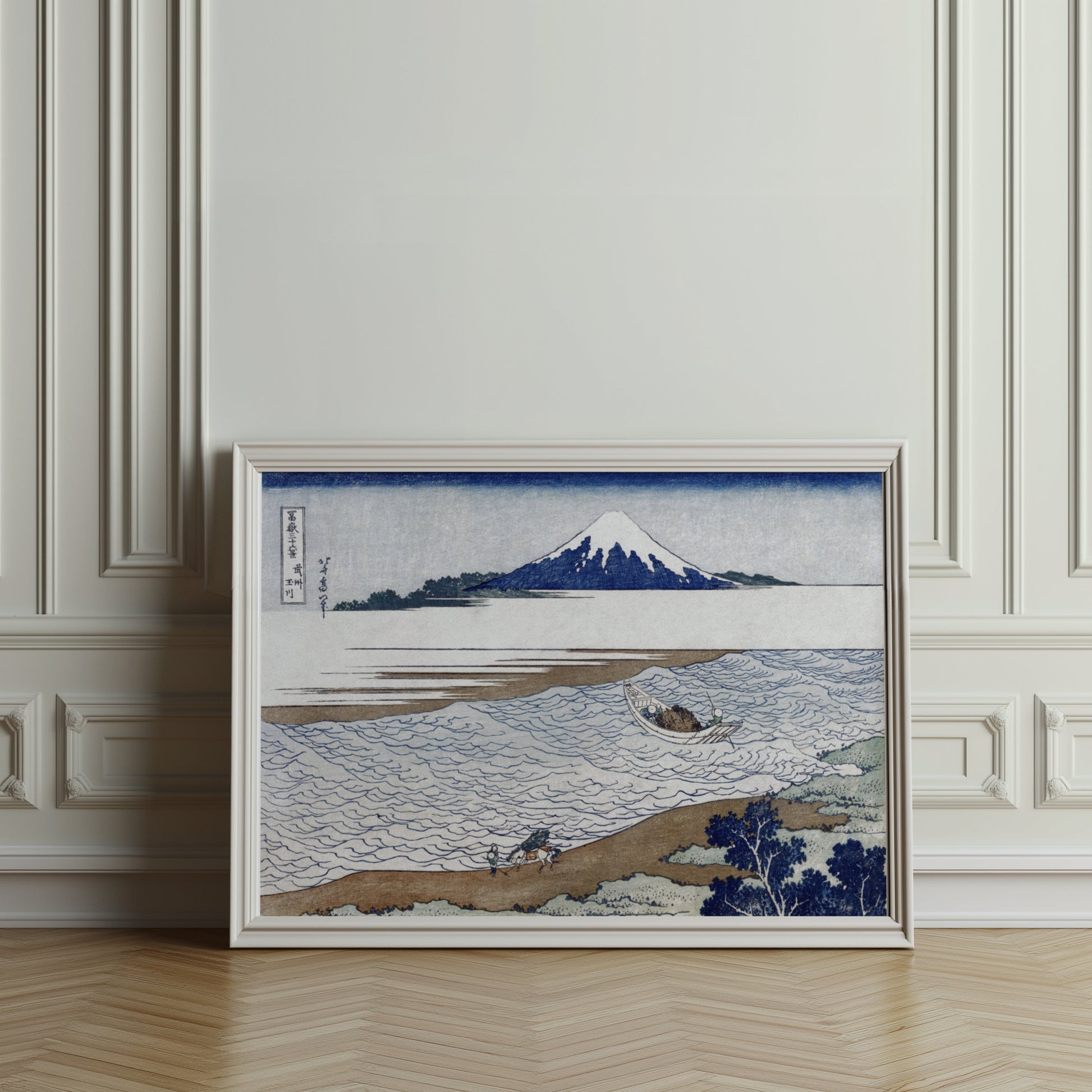 Premium Poster of Scenic View Mount Fuji Art Landscape Posters