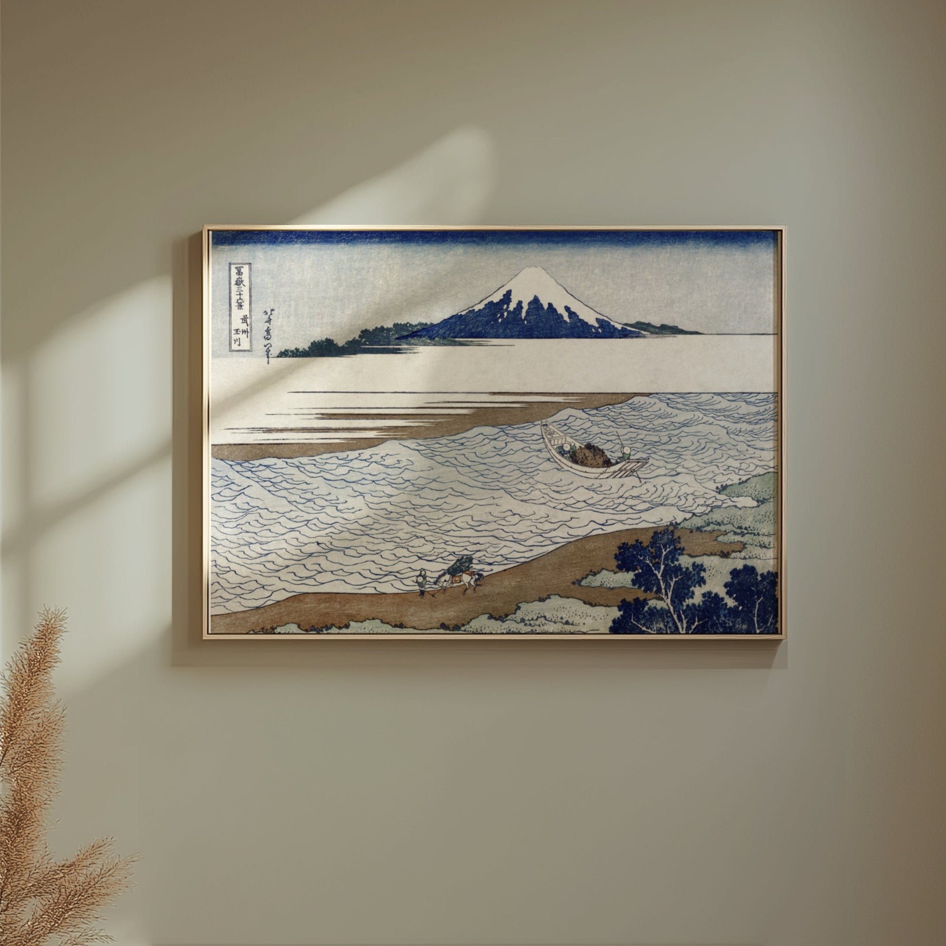 Premium Poster of Scenic View Mount Fuji Art Landscape Posters