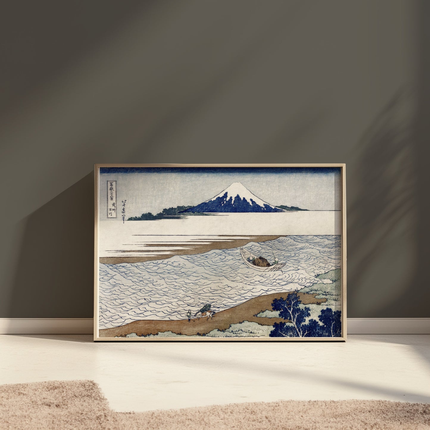 Premium Poster of Scenic View Mount Fuji Art Landscape Posters