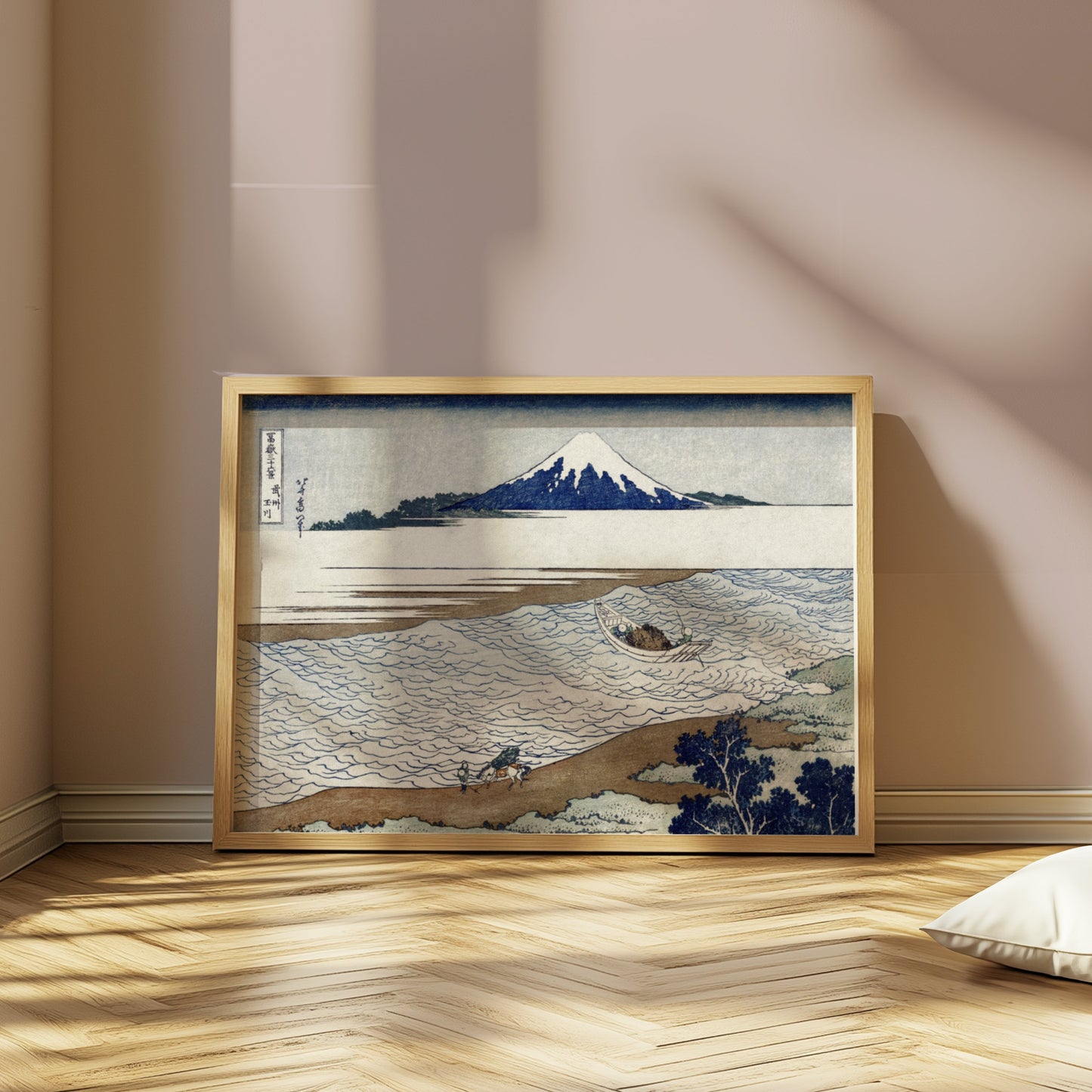 Premium Poster of Scenic View Mount Fuji Art Landscape Posters