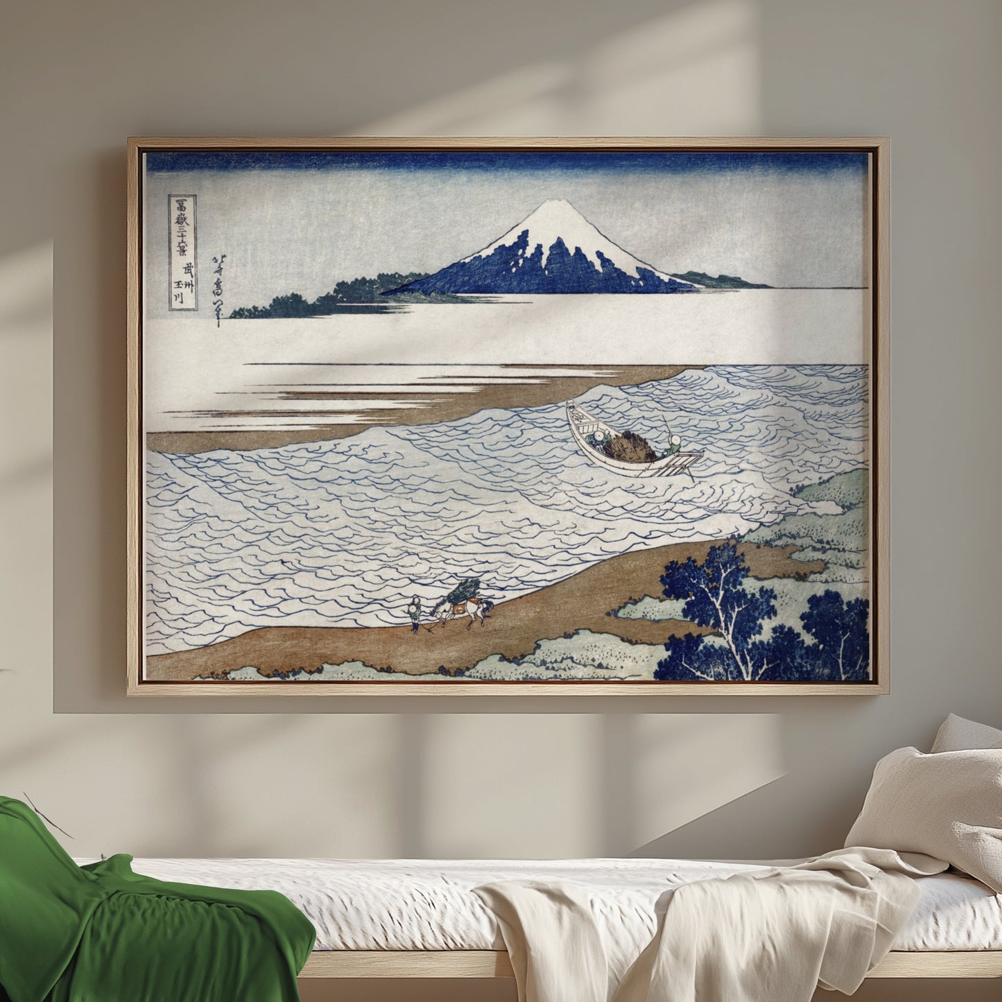 Premium Poster of Scenic View Mount Fuji Art Landscape Posters