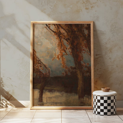 Premium Poster of Serene Autumn Landscape High Quality Art Posters