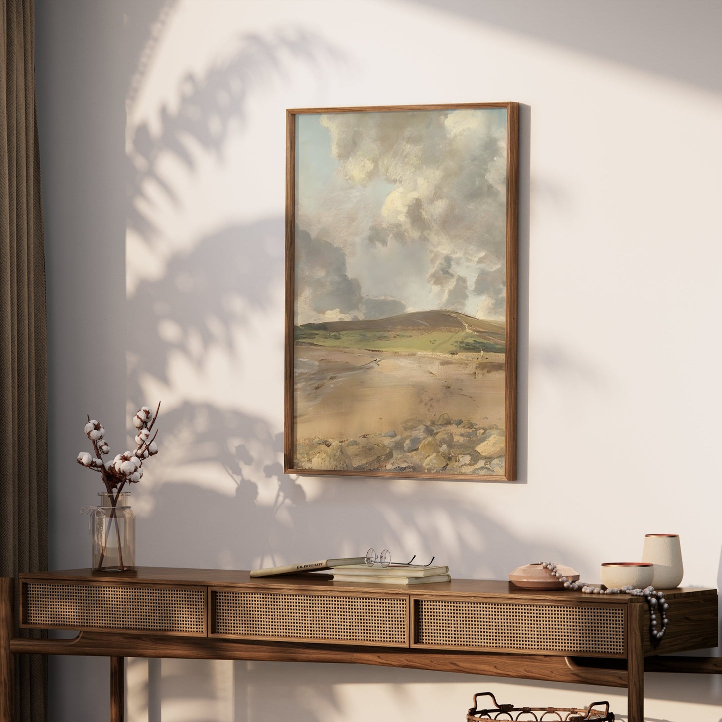 Premium Poster of Serene Coastal Landscape Art Print for Your Home Posters
