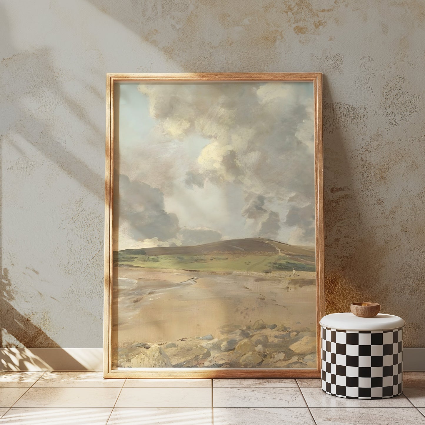 Premium Poster of Serene Coastal Landscape Art Print for Your Home Posters