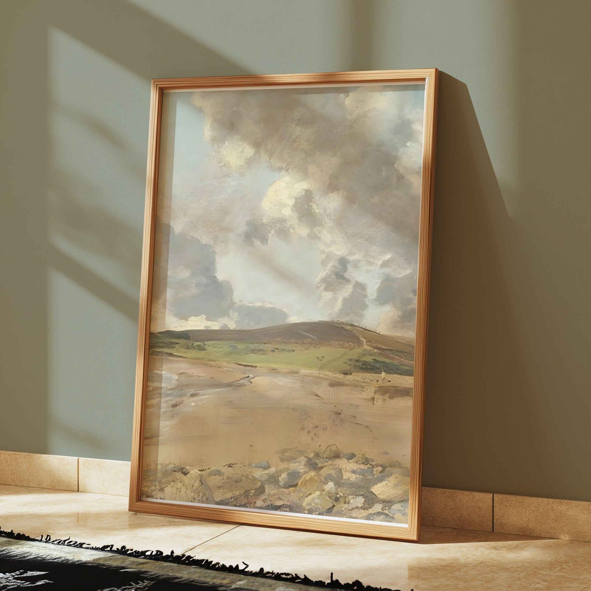 Premium Poster of Serene Coastal Landscape Art Print for Your Home Posters