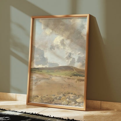 Premium Poster of Serene Coastal Landscape Art Print for Your Home Posters