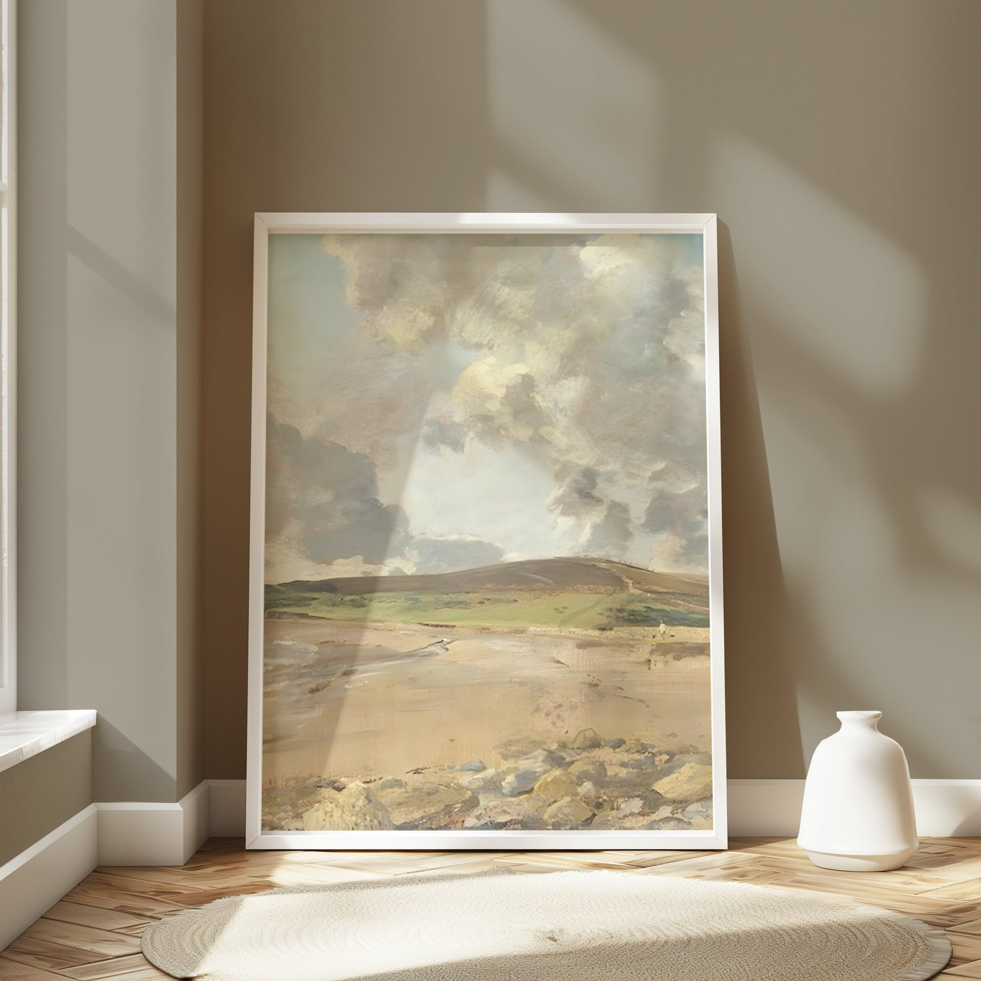 Premium Poster of Serene Coastal Landscape Art Print for Your Home Posters