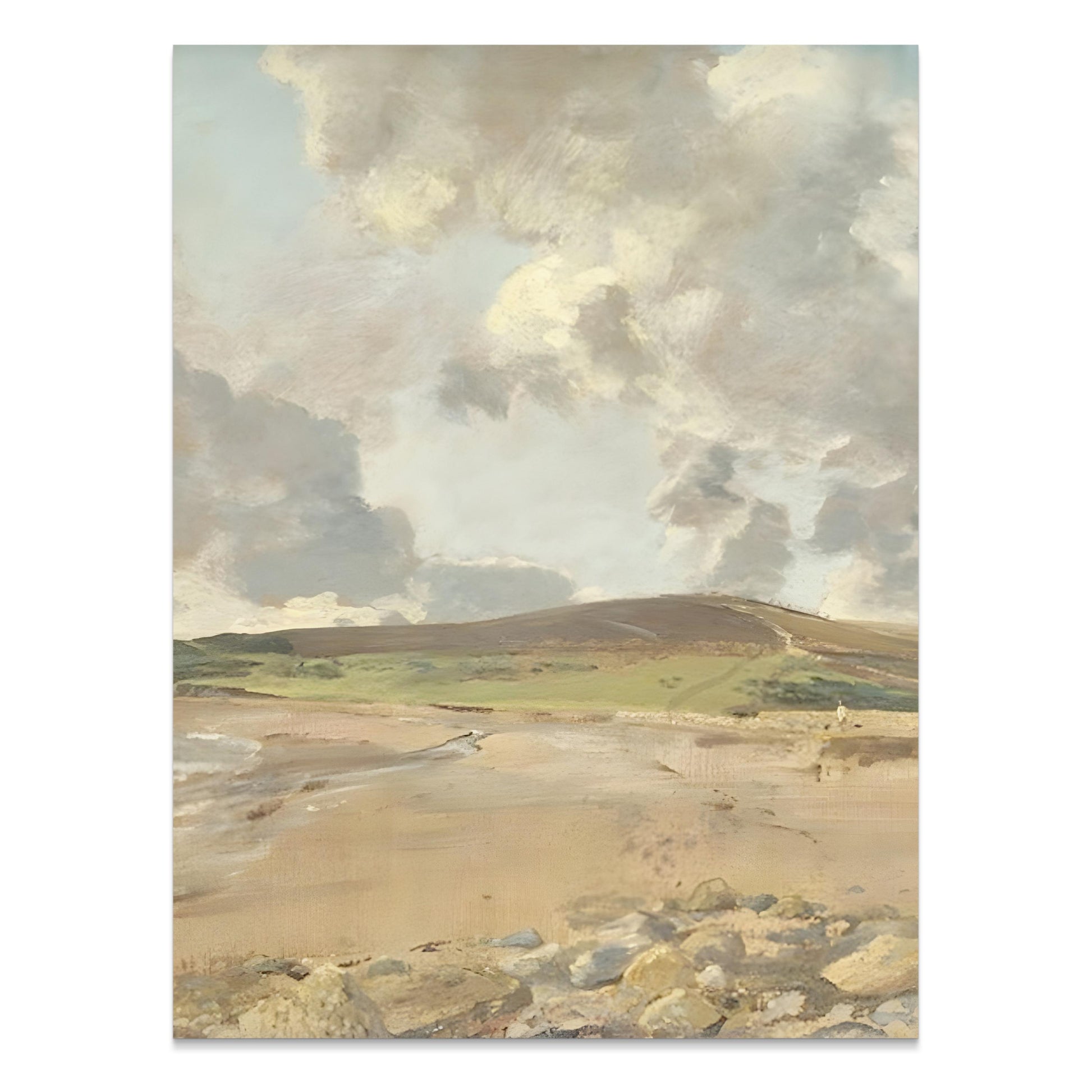 Premium Poster of Serene Coastal Landscape Art Print for Your Home Posters