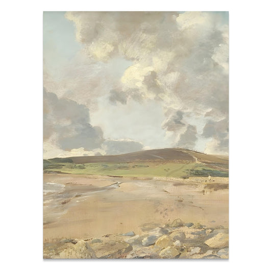 Premium Poster of Serene Coastal Landscape Art Print for Your Home Posters