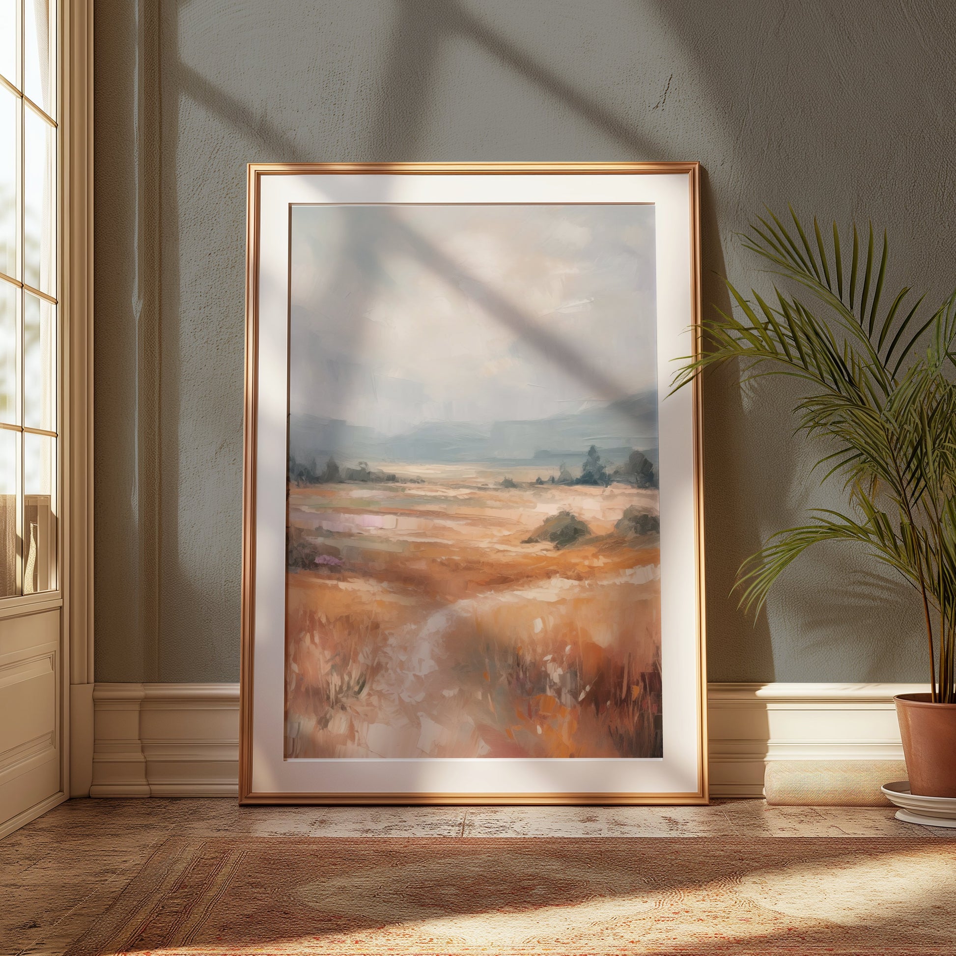 Premium Poster of Serene Landscape Art Enhancing Tranquility Posters