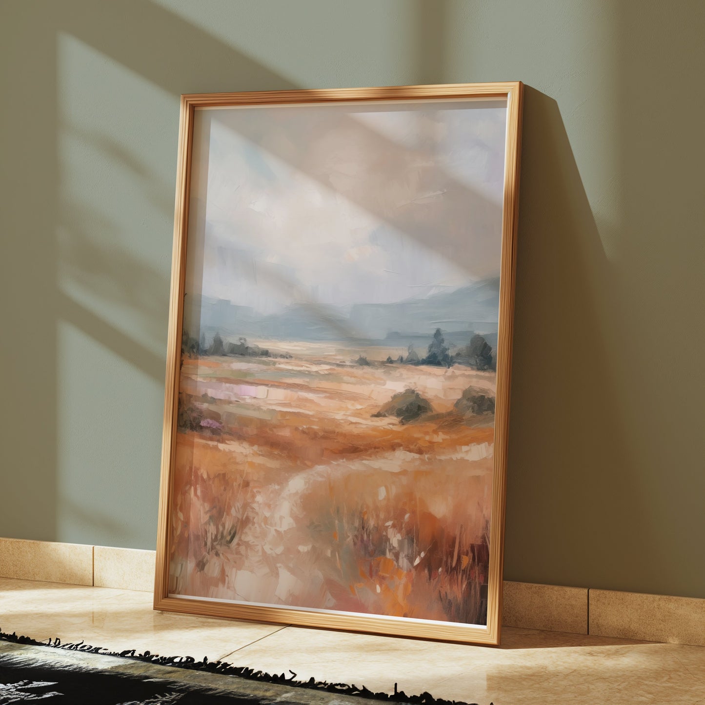 Premium Poster of Serene Landscape Art Enhancing Tranquility Posters