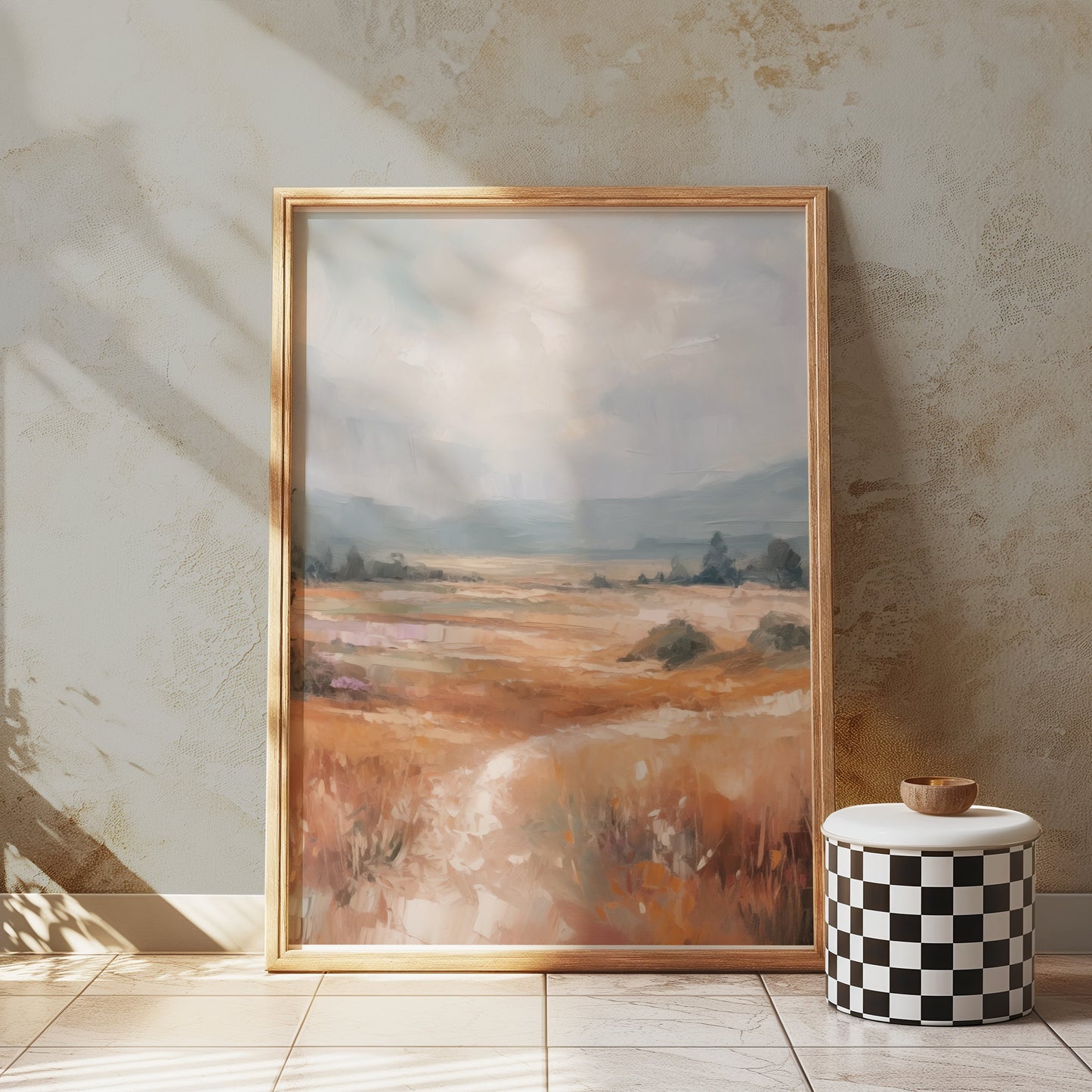 Premium Poster of Serene Landscape Art Enhancing Tranquility Posters