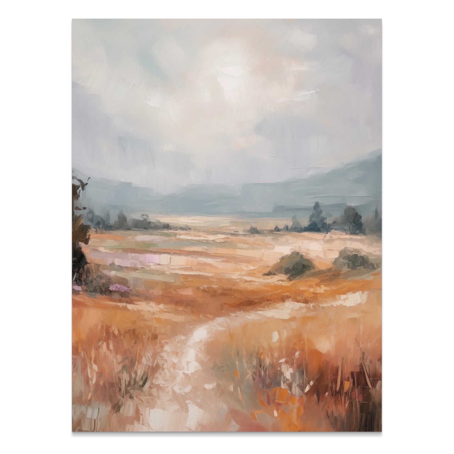 Premium Poster of Serene Landscape Art Enhancing Tranquility Posters