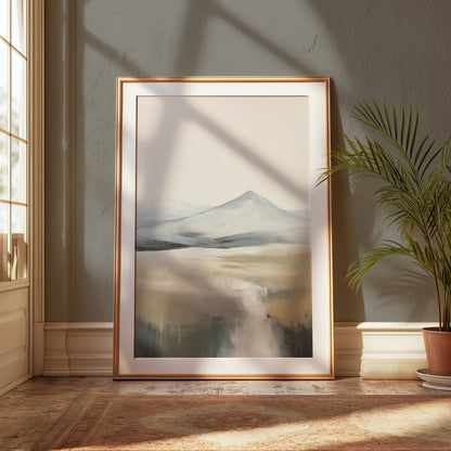 Premium Poster of Serene Landscape Art Print for Home Decor Posters