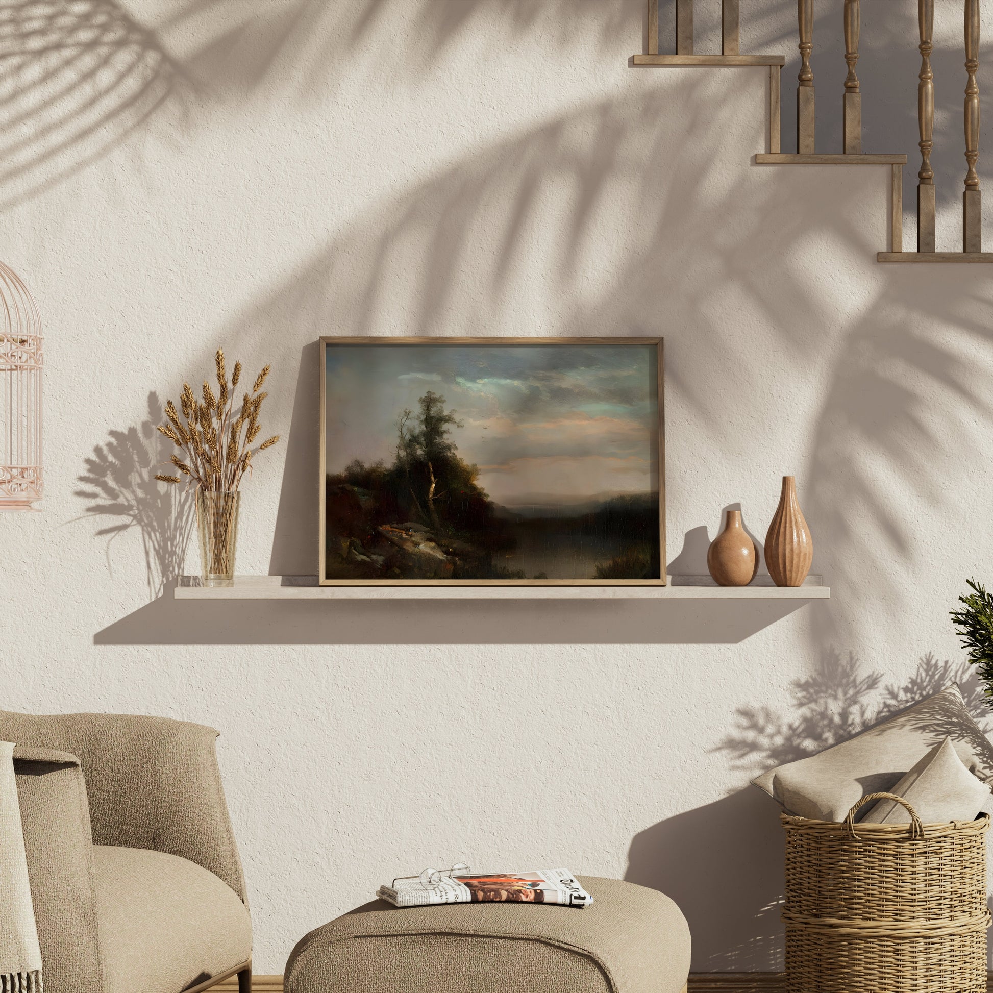 Premium Poster of Serene Landscape Art for Home Decor Beautiful Posters