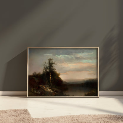 Premium Poster of Serene Landscape Art for Home Decor Beautiful Posters