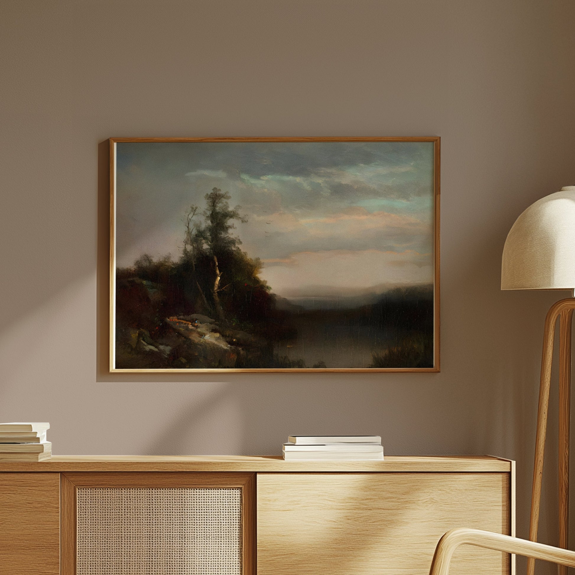 Premium Poster of Serene Landscape Art for Home Decor Beautiful Posters