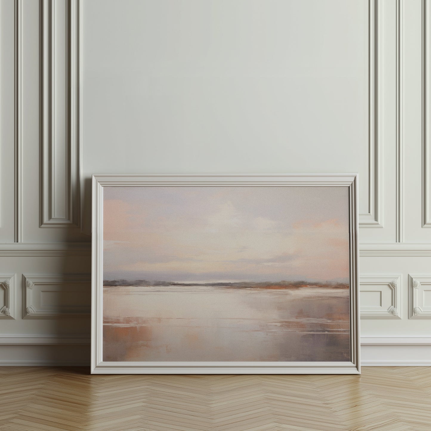 Premium Poster of Serene Landscape Print Coastal Horizon Wall Art Posters