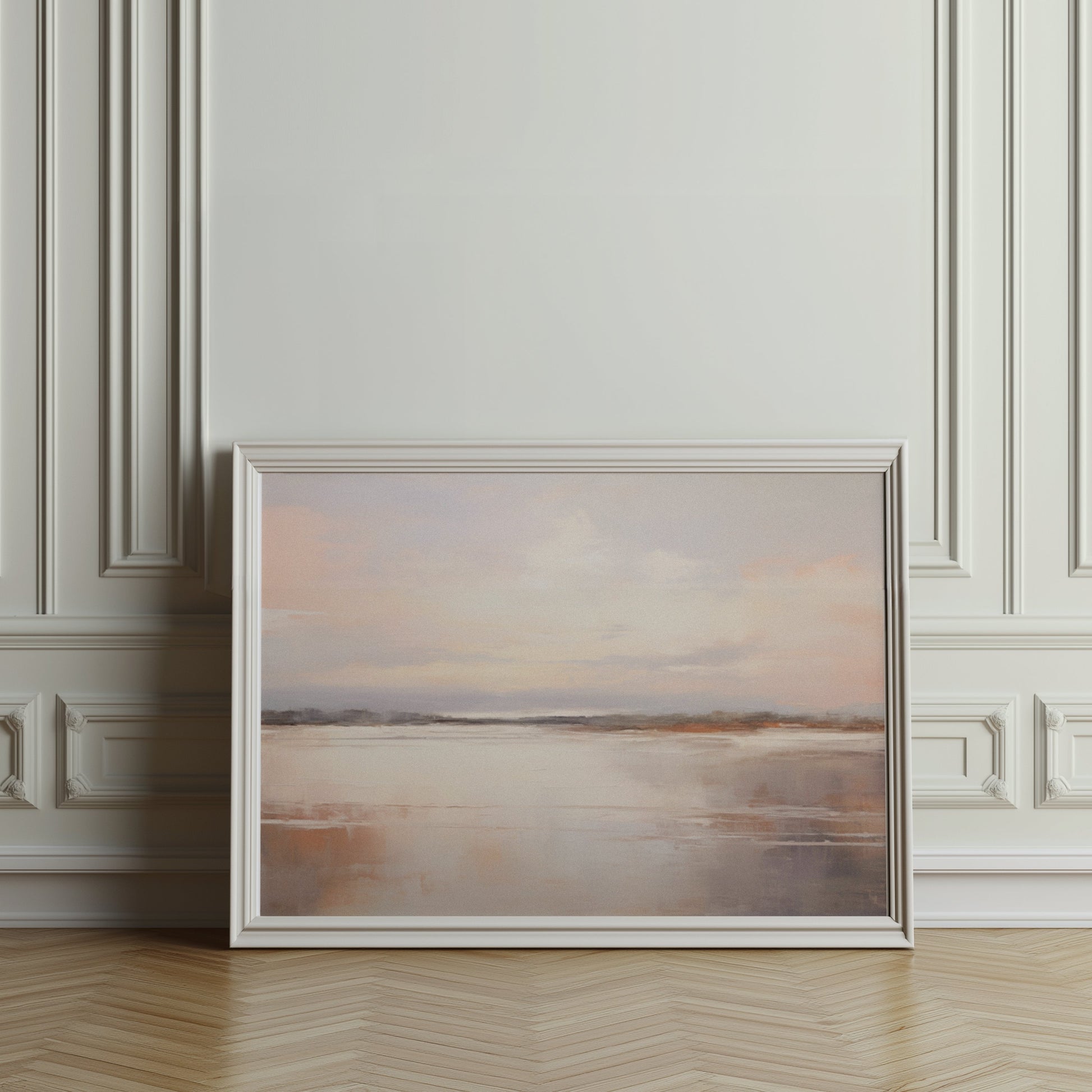 Premium Poster of Serene Landscape Print Coastal Horizon Wall Art Posters