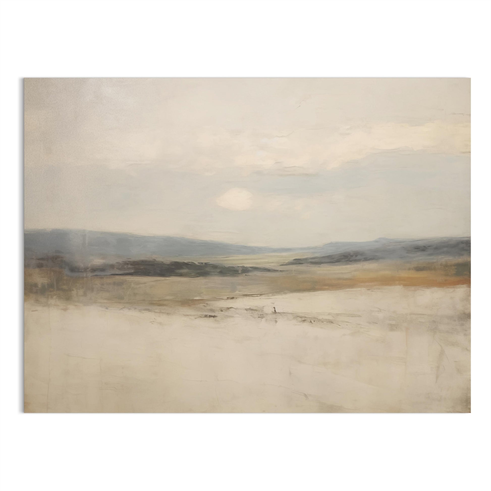 Premium Poster of Serene Landscape with Distant Horizon Art Posters