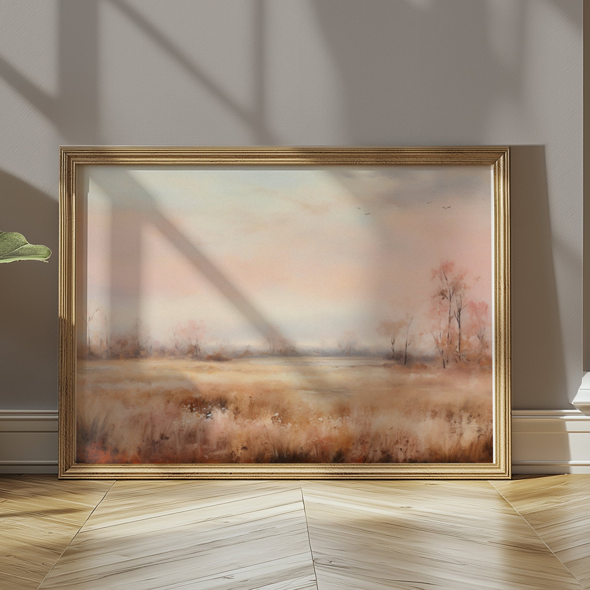 Premium Poster of Serene Pastel Hues Scenic Nature Landscape Art Posters