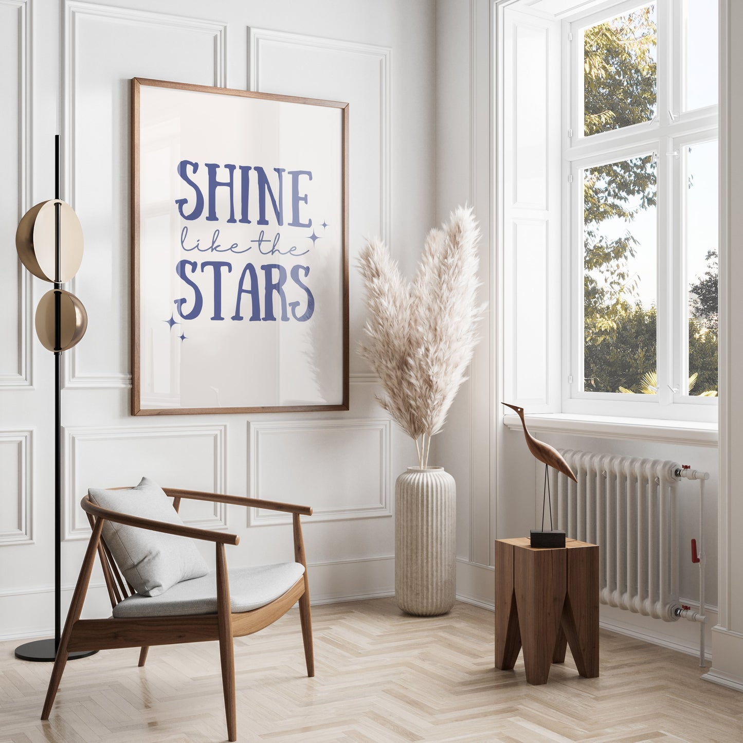 Premium Poster of Shine Like The Stars Motivational Quote Posters