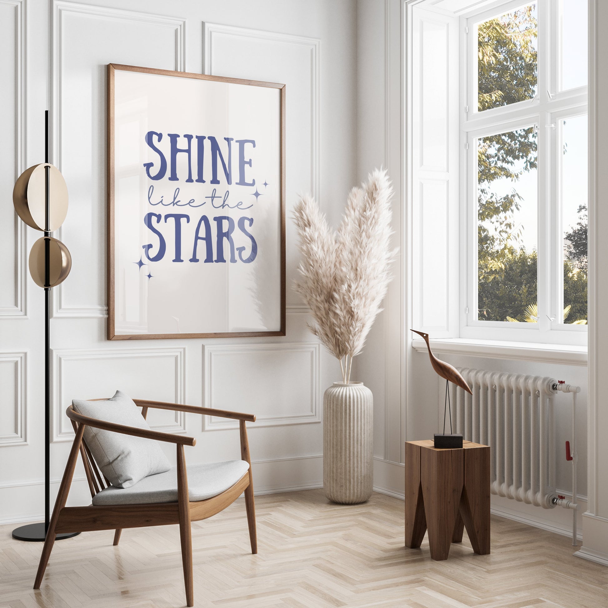 Premium Poster of Shine Like The Stars Motivational Quote Posters