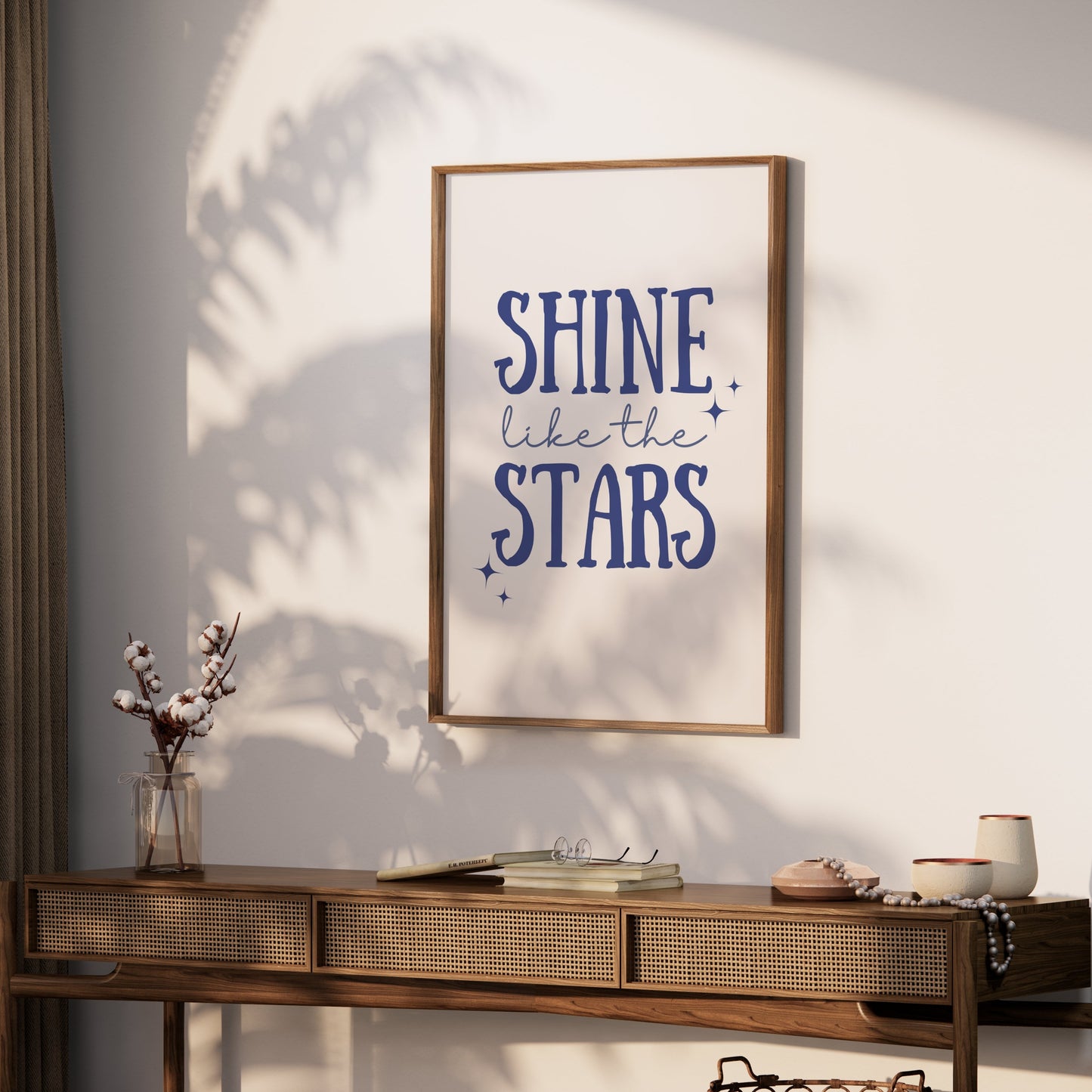 Premium Poster of Shine Like The Stars Motivational Quote Posters