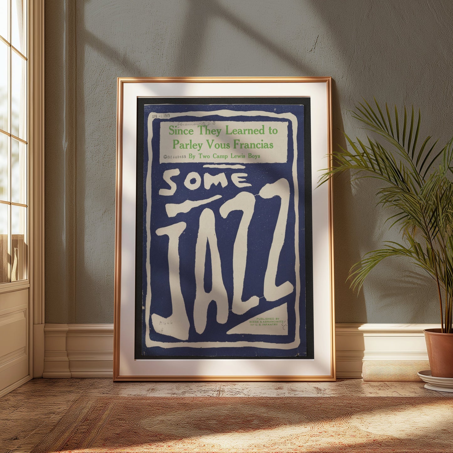Premium Poster of Since They Learned to Parley Vous Francais Jazz Posters