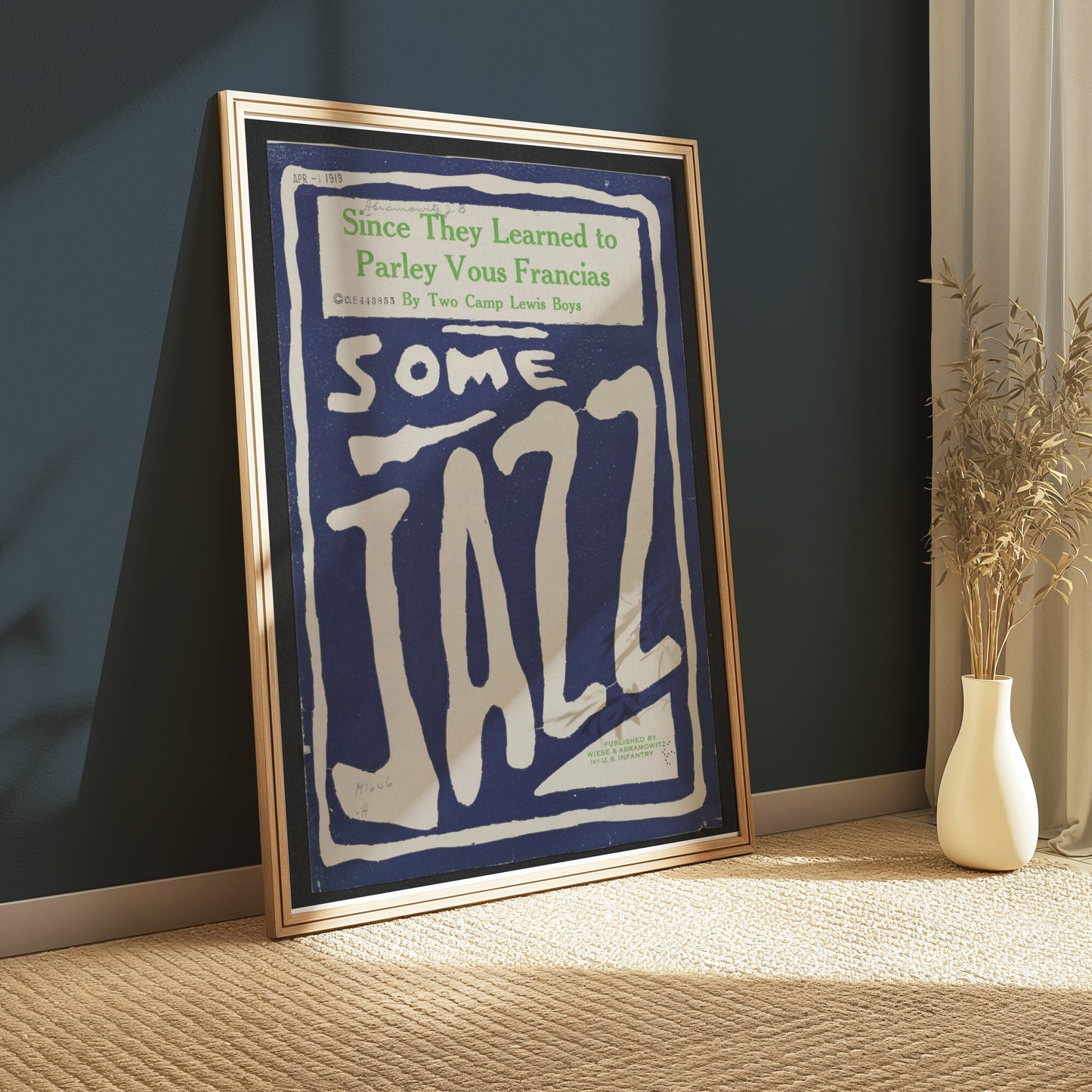 Premium Poster of Since They Learned to Parley Vous Francais Jazz Posters