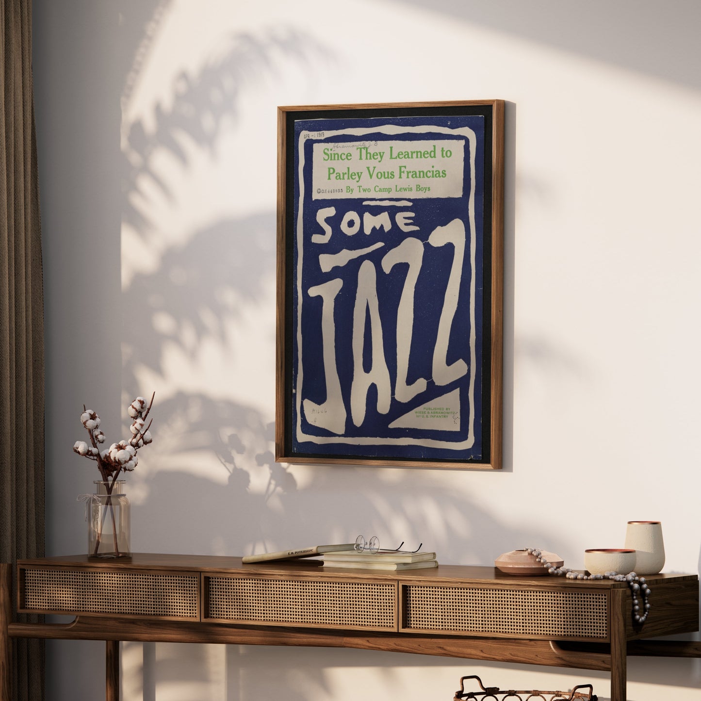 Premium Poster of Since They Learned to Parley Vous Francais Jazz Posters