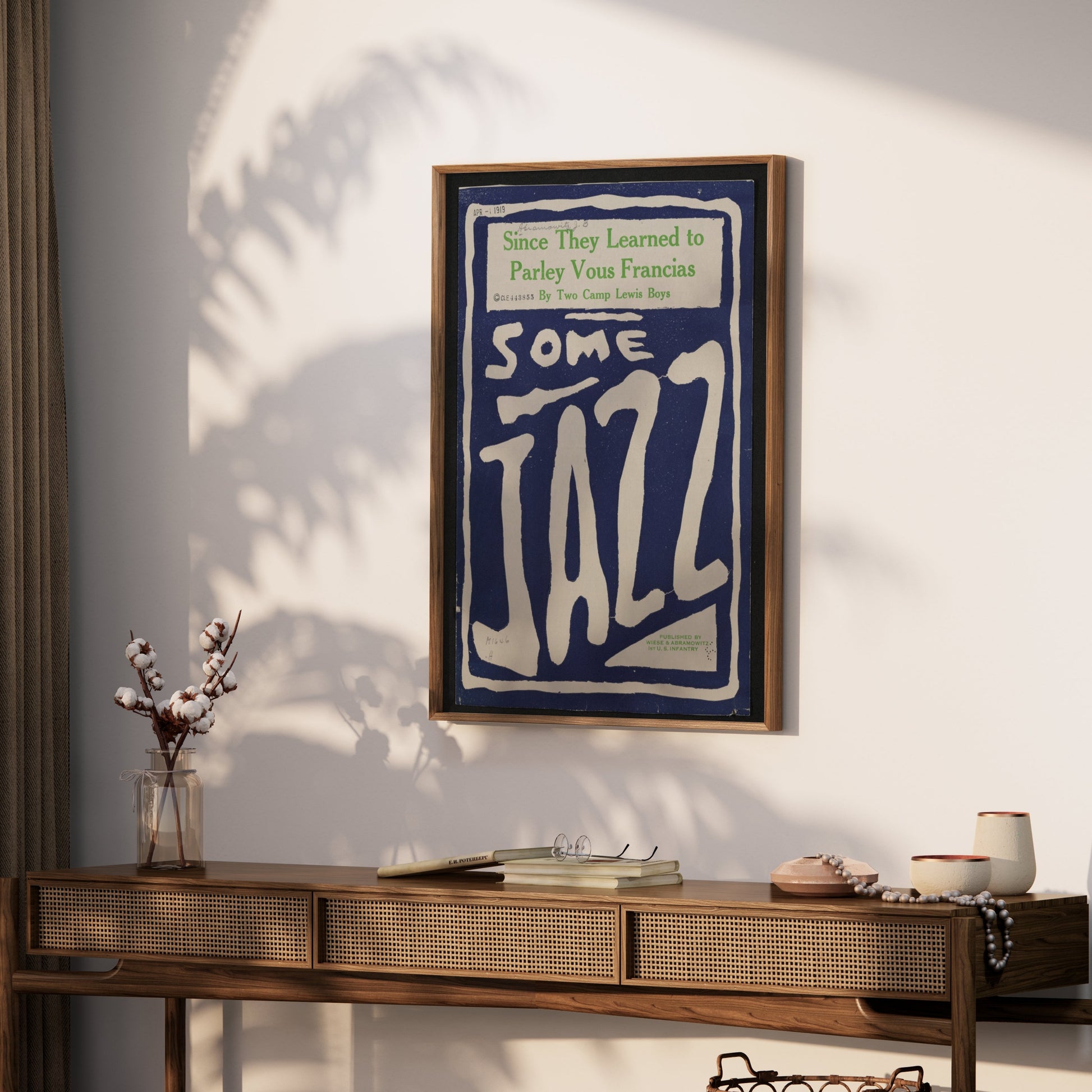 Premium Poster of Since They Learned to Parley Vous Francais Jazz Posters