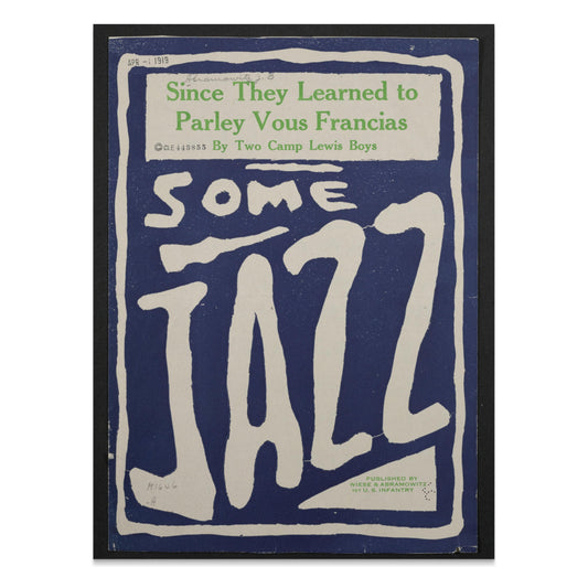 Premium Poster of Since They Learned to Parley Vous Francais Jazz Posters