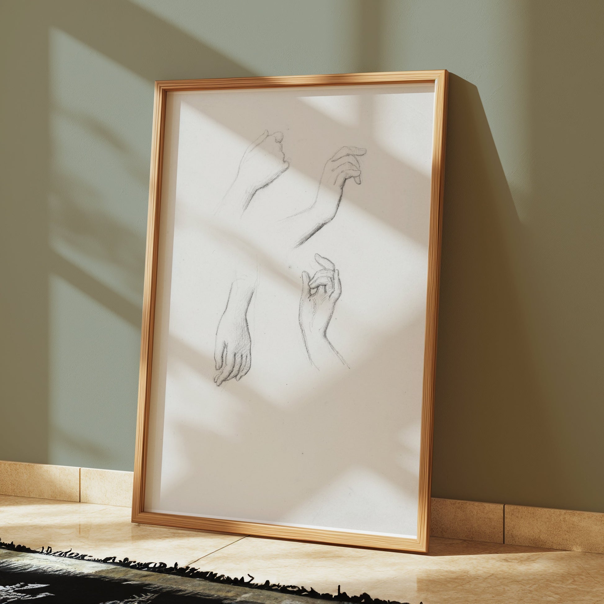 Premium Poster of Sketch Art Posters Featuring Hand Drawings Collection Posters