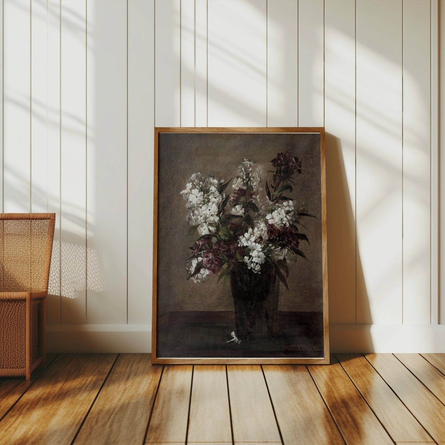 Premium Poster of Still Life Floral Bouquet in Vase Art Print Posters