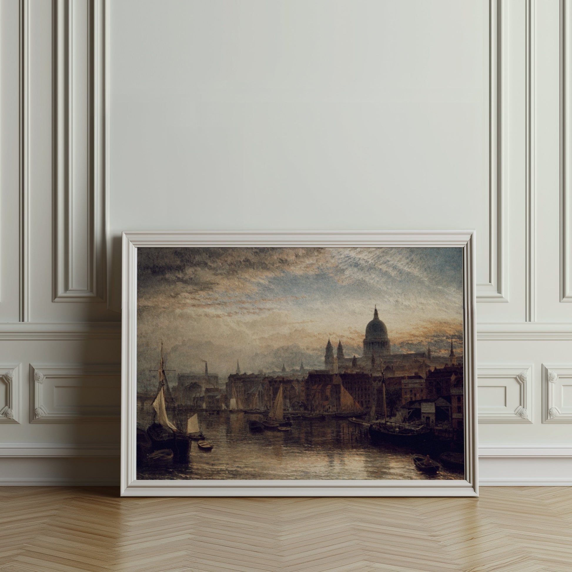 Premium Poster of Stunning Cityscape Art of Historical Skyline Posters