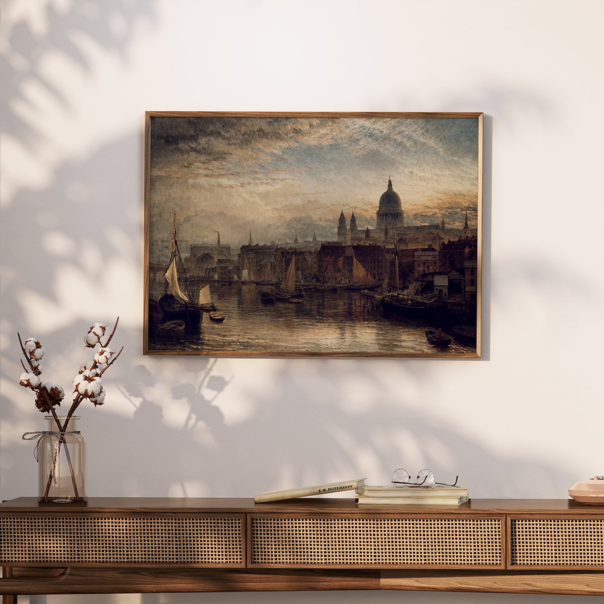 Premium Poster of Stunning Cityscape Art of Historical Skyline Posters