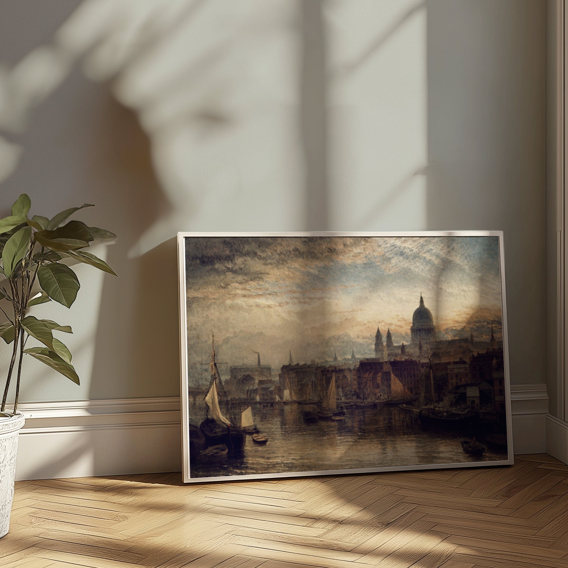 Premium Poster of Stunning Cityscape Art of Historical Skyline Posters