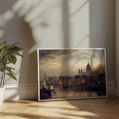 Premium Poster of Stunning Cityscape Art of Historical Skyline Posters