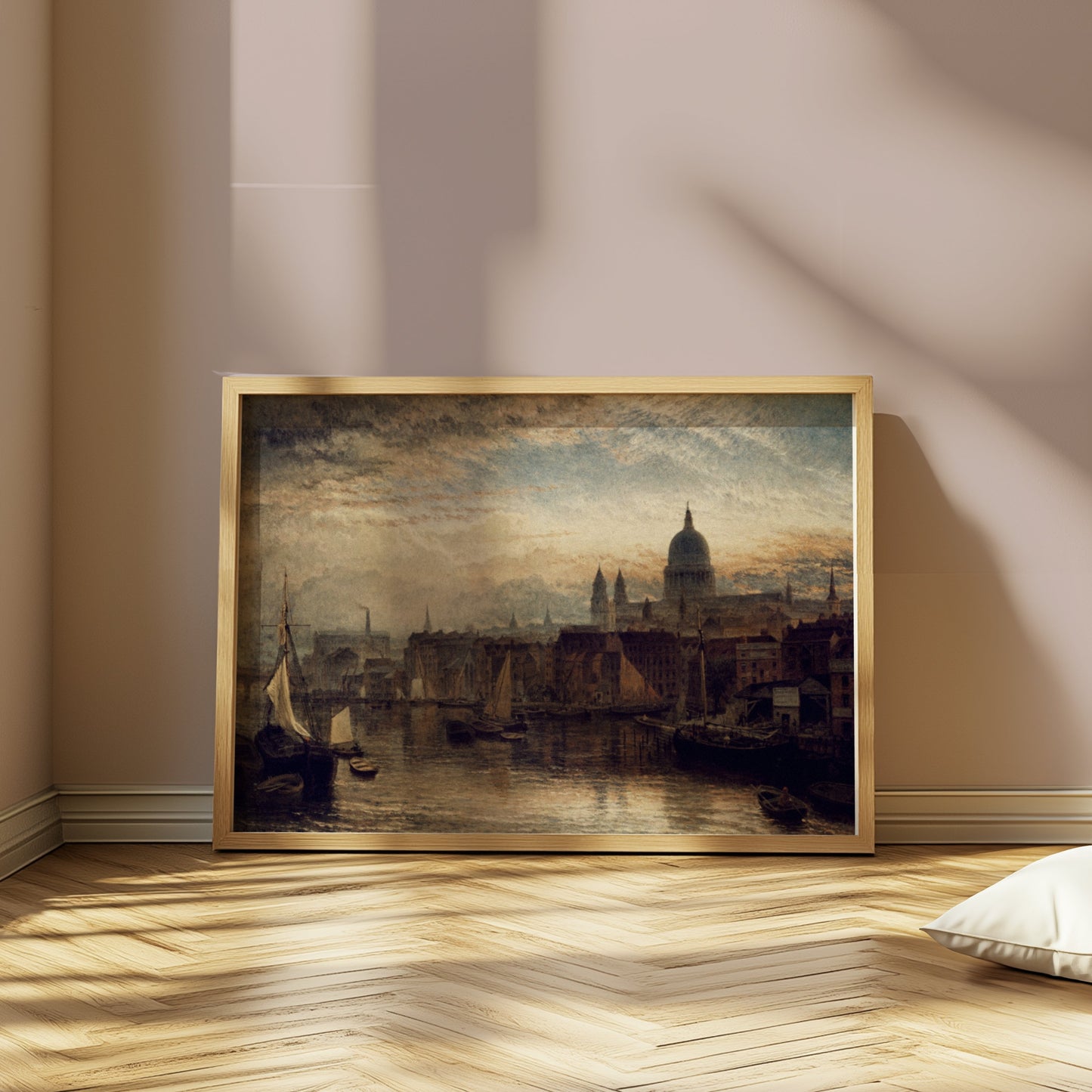 Premium Poster of Stunning Cityscape Art of Historical Skyline Posters