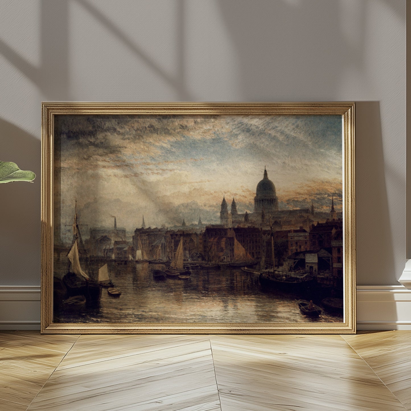 Premium Poster of Stunning Cityscape Art of Historical Skyline Posters